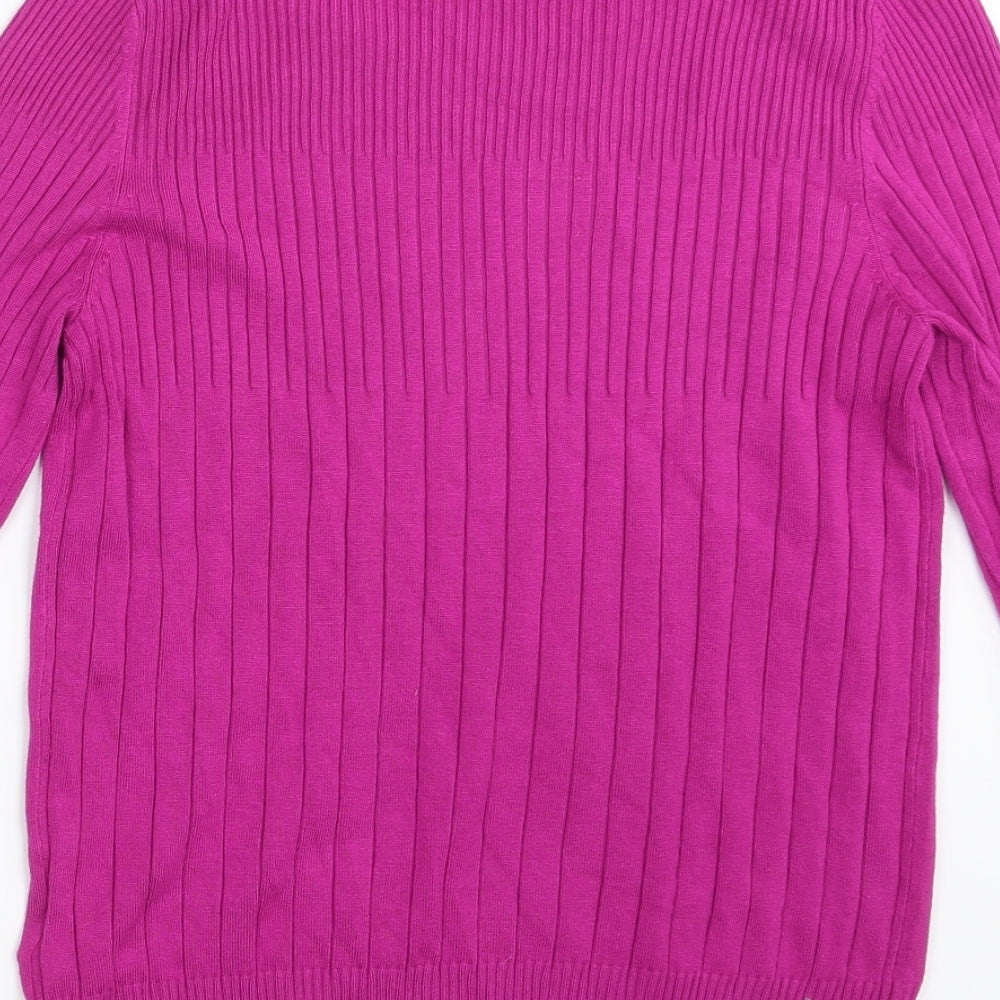 M&S Womens Purple   Pullover Jumper Size 16