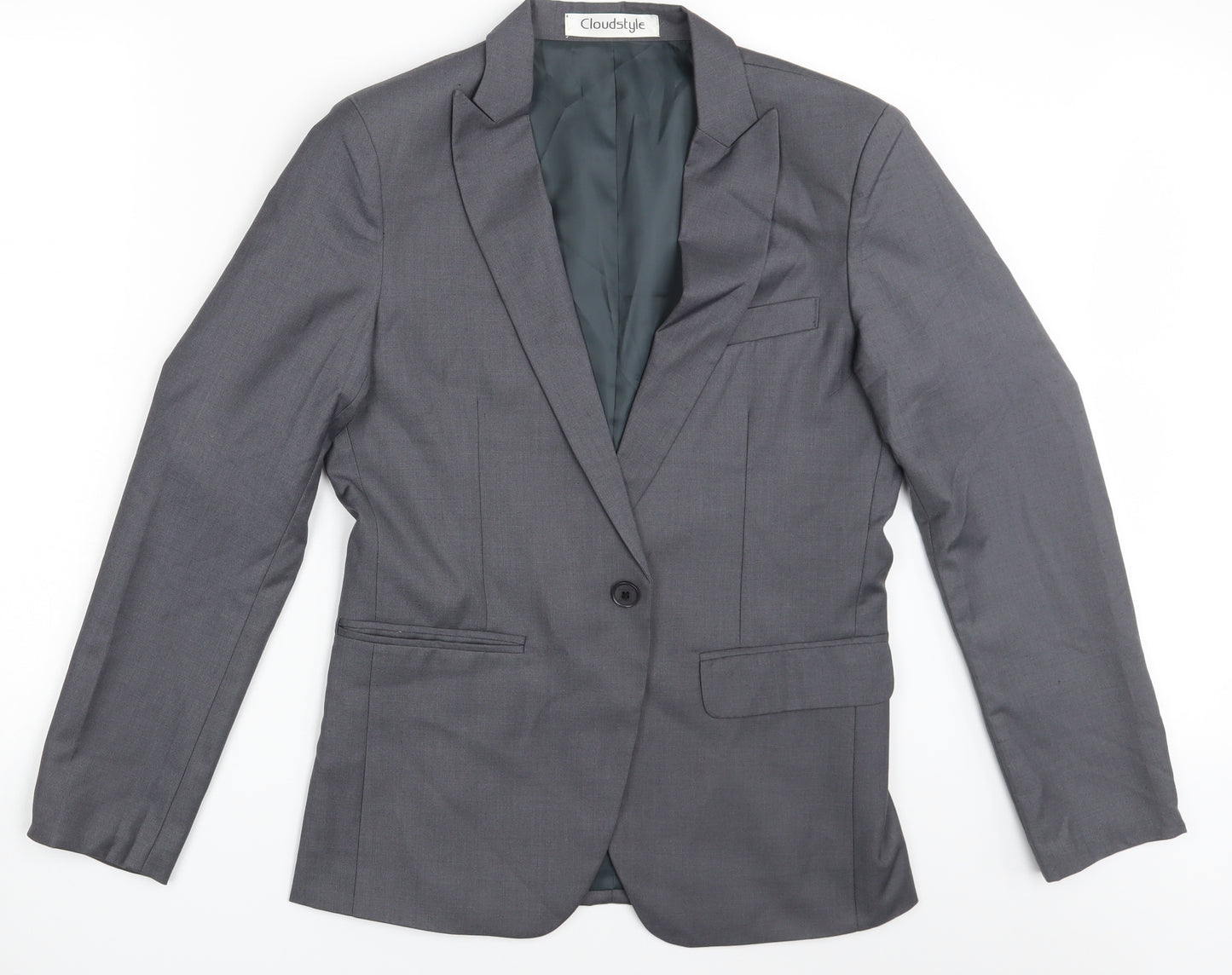Cloudstyle Womens Grey   Jacket Blazer One Size