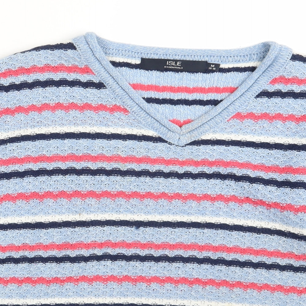 ISLE Essentials  Womens Multicoloured Striped  Pullover Jumper Size 14