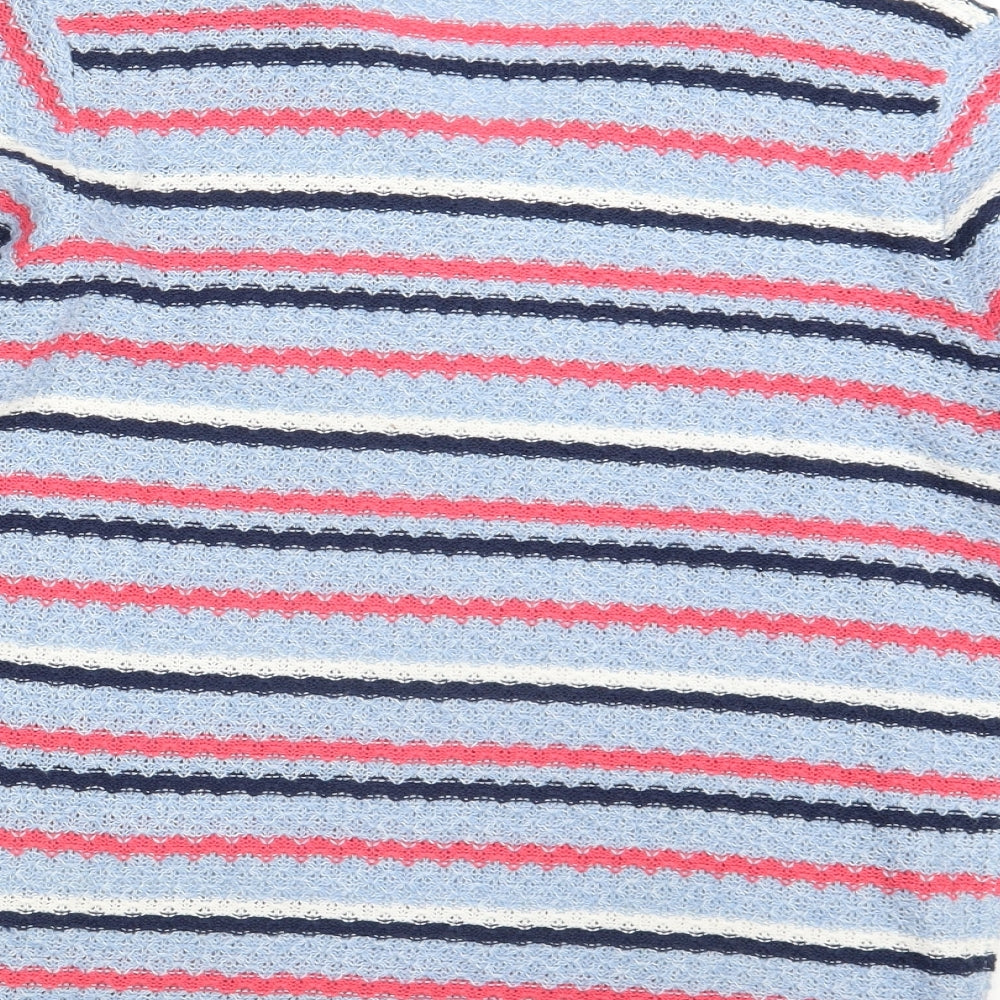 ISLE Essentials  Womens Multicoloured Striped  Pullover Jumper Size 14