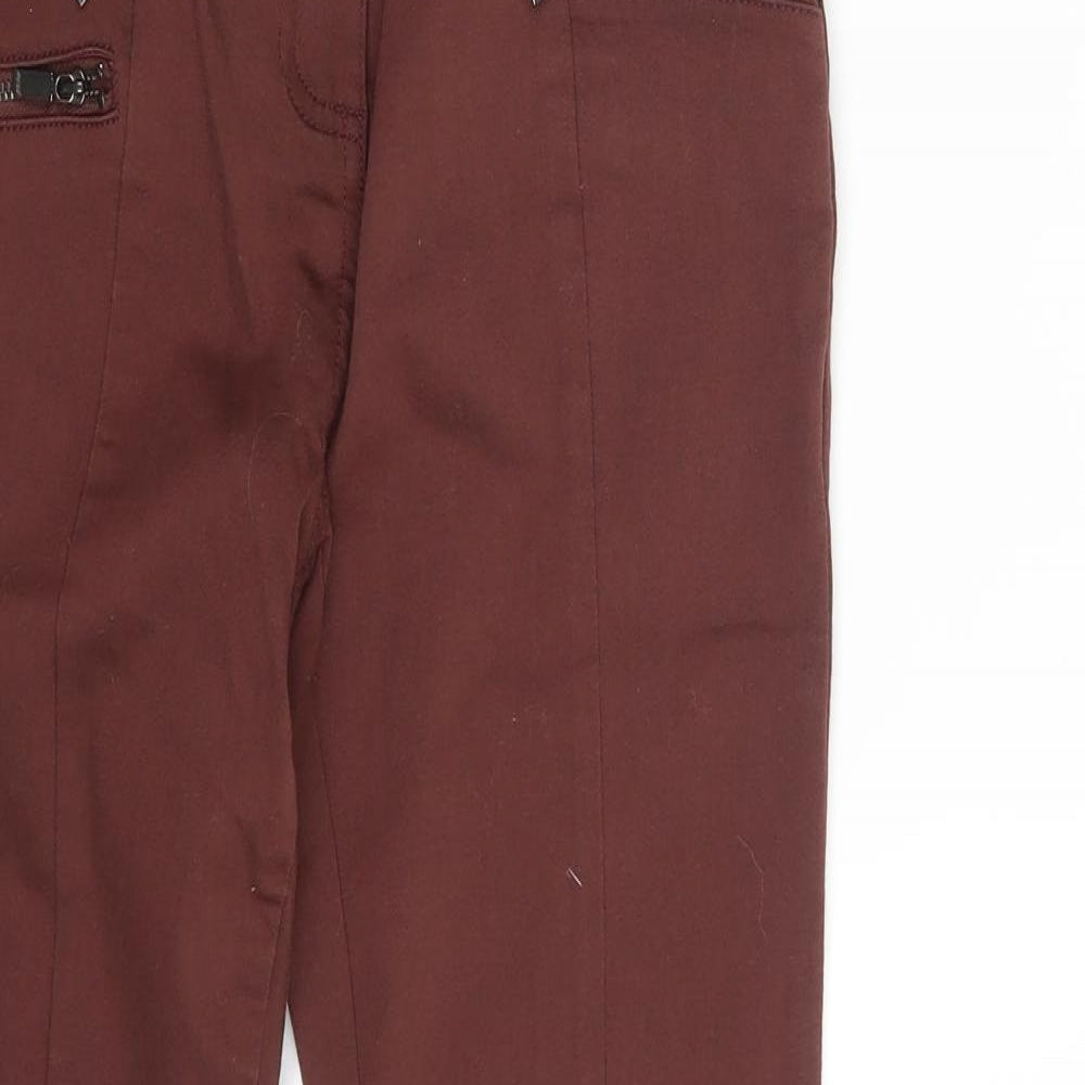NEXT Womens Brown  Denim Skinny Jeans Size 6 L27 in