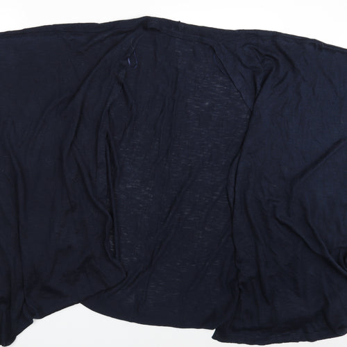 TEXT   Womens Blue   Cardigan Jumper One Size