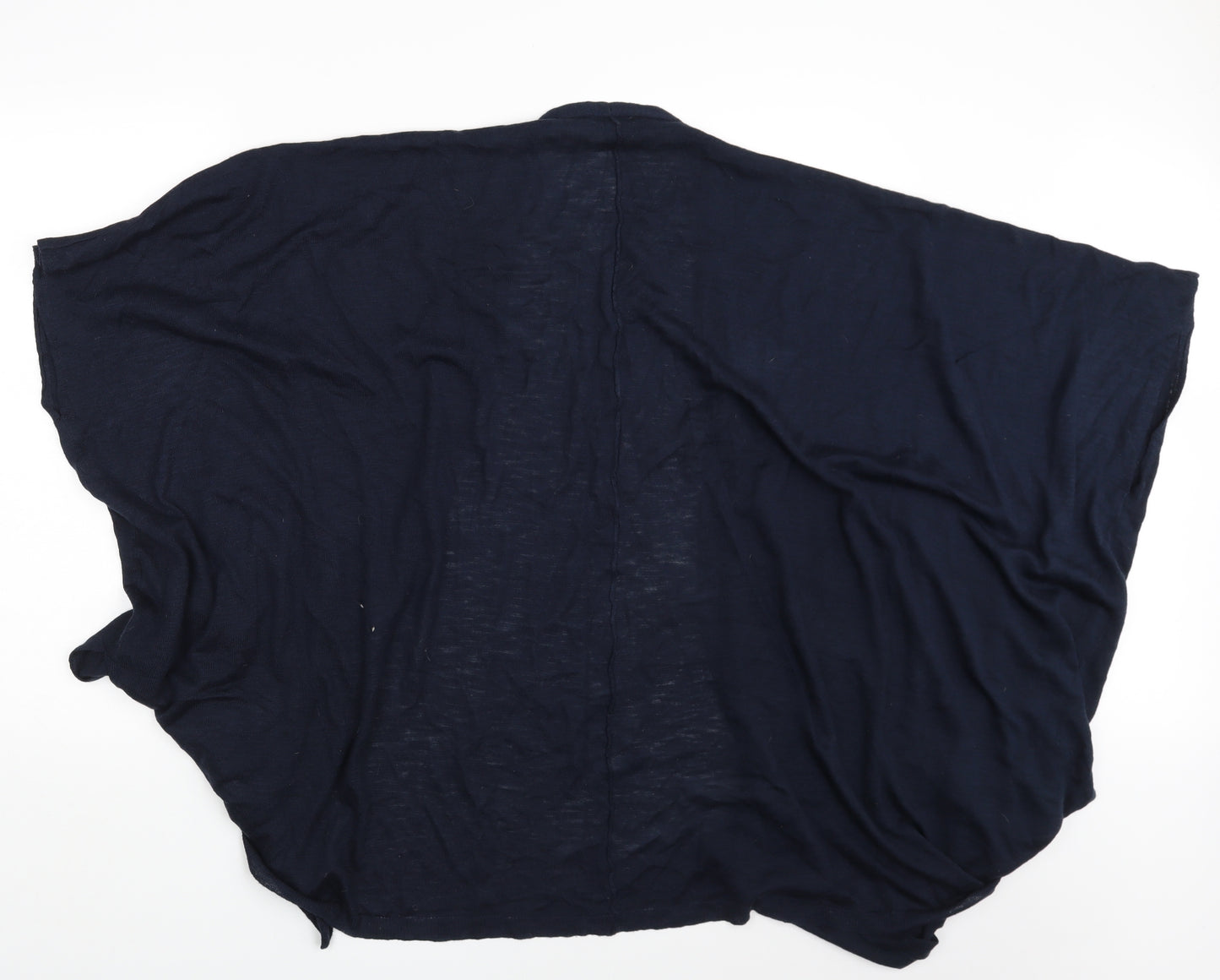 TEXT   Womens Blue   Cardigan Jumper One Size