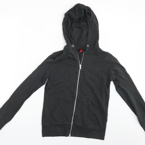 H&M Womens Grey   Full Zip Hoodie Size 8
