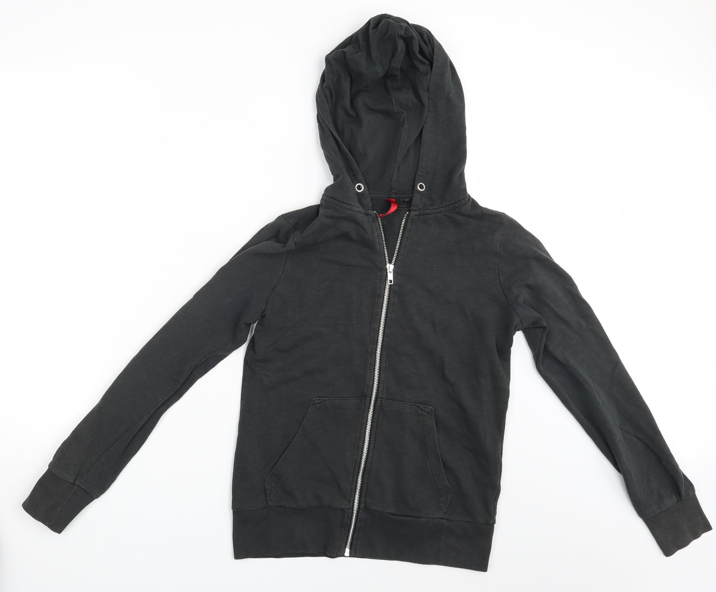 H&M Womens Grey   Full Zip Hoodie Size 8