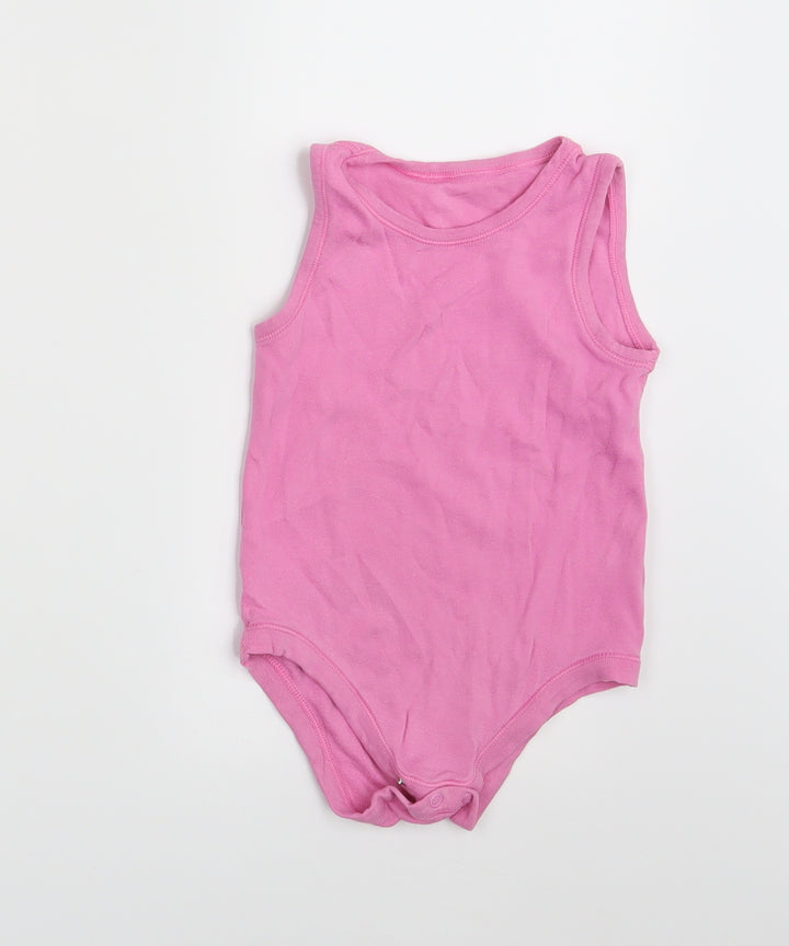 Matalan Girls Pink Babygrow One-Piece Size 18-24 Months