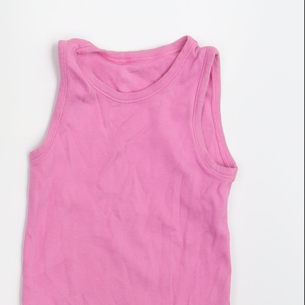 Matalan Girls Pink   Babygrow One-Piece Size 18-24 Months