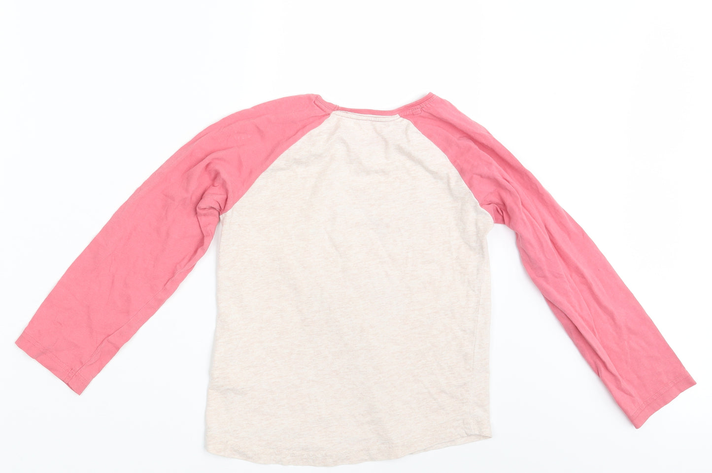 Nutmeg Girls Pink Animal Print  Basic T-Shirt One Size  - Owl