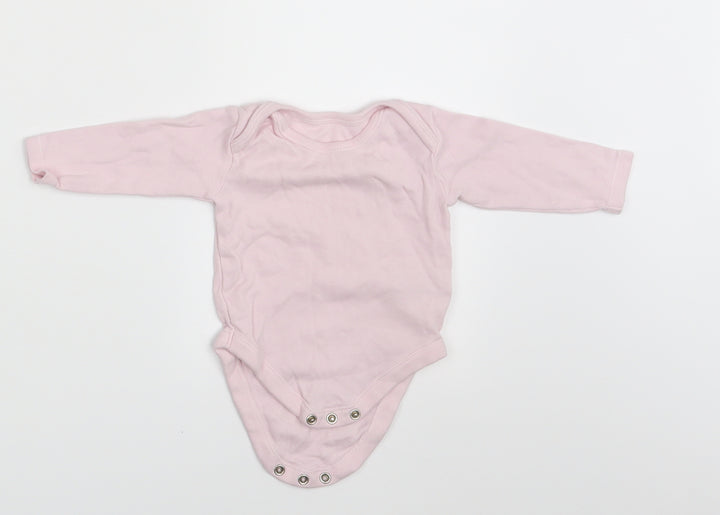 Nutmeg Girls Pink Romper One-Piece Size 3-6 Months