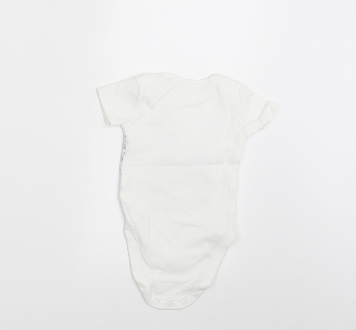 George Boys White   Romper One-Piece Size 3-6 Months