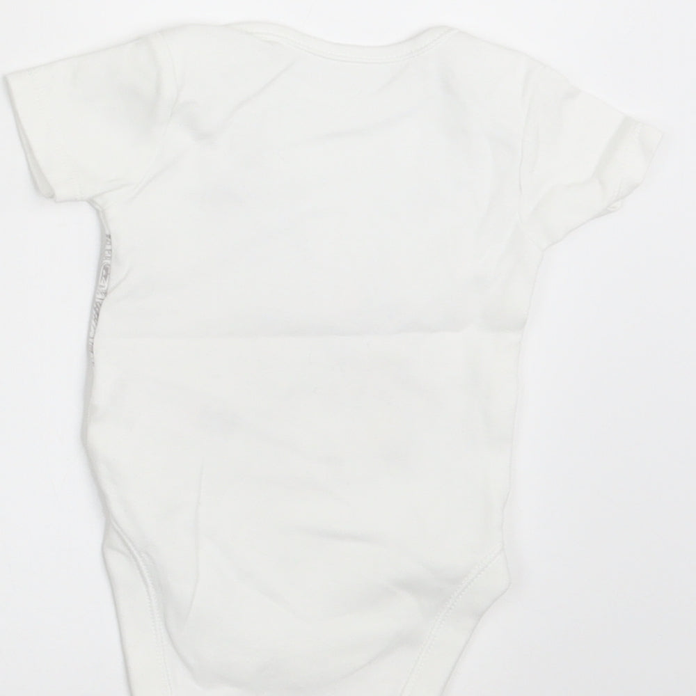 George Boys White   Romper One-Piece Size 3-6 Months