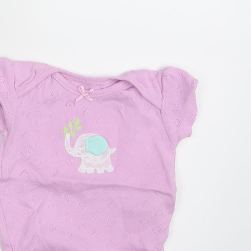 Nutmeg Girls Pink   Romper One-Piece Size 3-6 Months