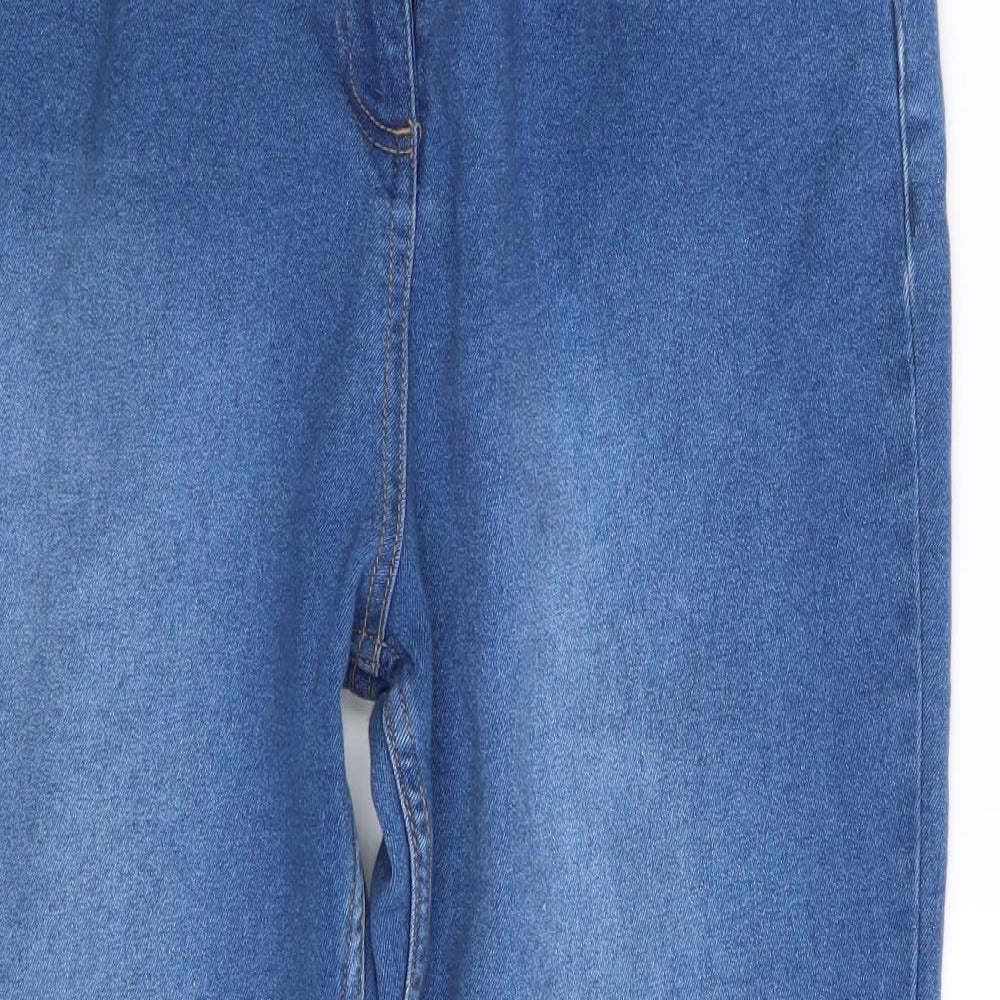 Papaya Womens Blue  Denim Bootcut Jeans Size 14 L26 in