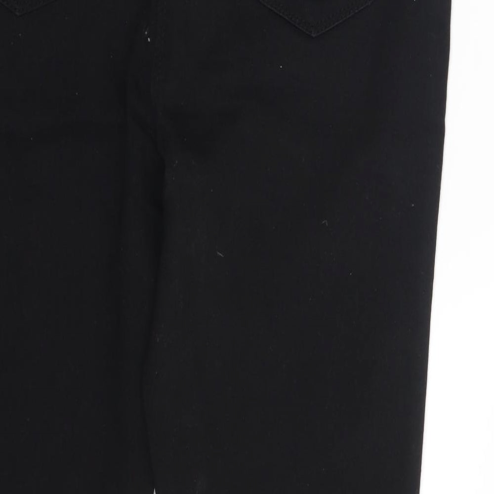 Simply Be Womens Black  Denim Jegging Jeans Size 12 L24 in