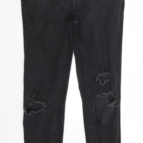 New Look Womens Black  Denim Skinny Jeans Size 10 L25 in