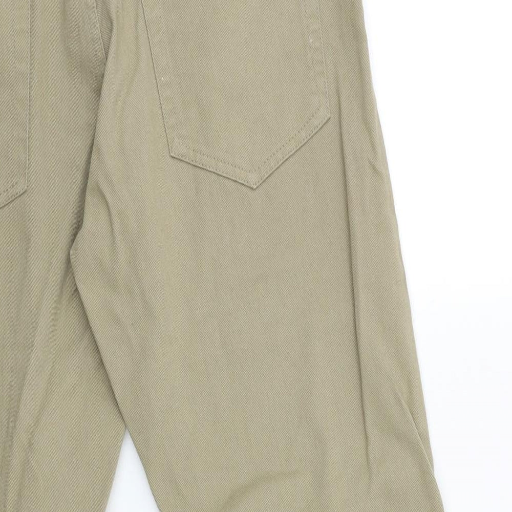 Life & Glory Mens Green  Denim Straight Jeans Size 34 in L27 in