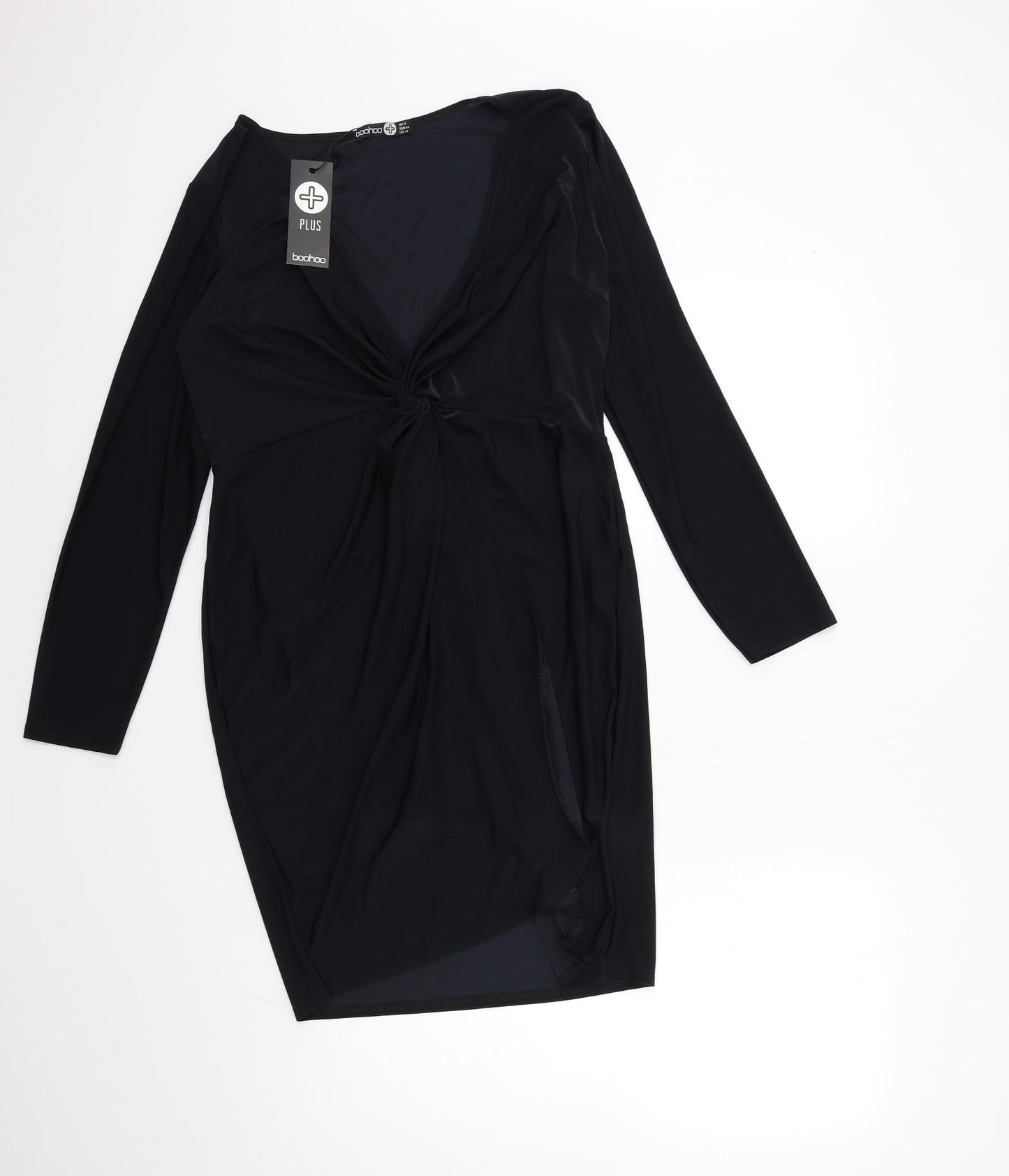 Boohoo Womens Black   Bodycon  Size 18