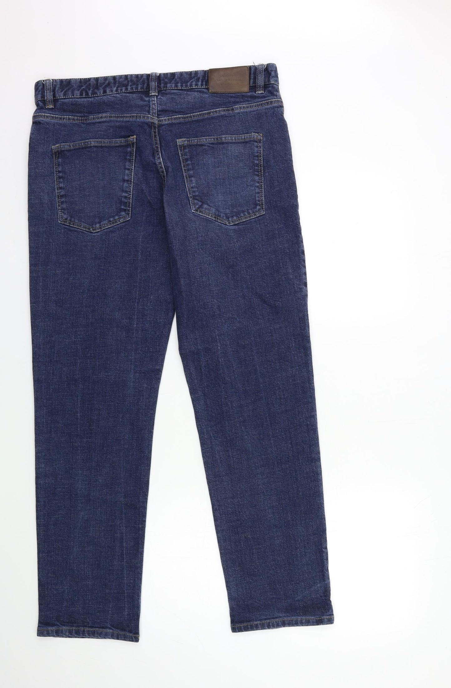 TU Mens Blue  Denim Tapered Jeans Size 36 in L32 in