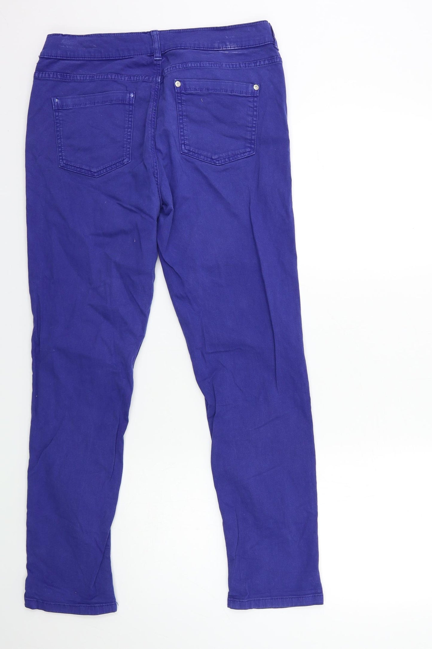 Oasis Womens Blue  Denim Skinny Jeans Size 14 L28 in