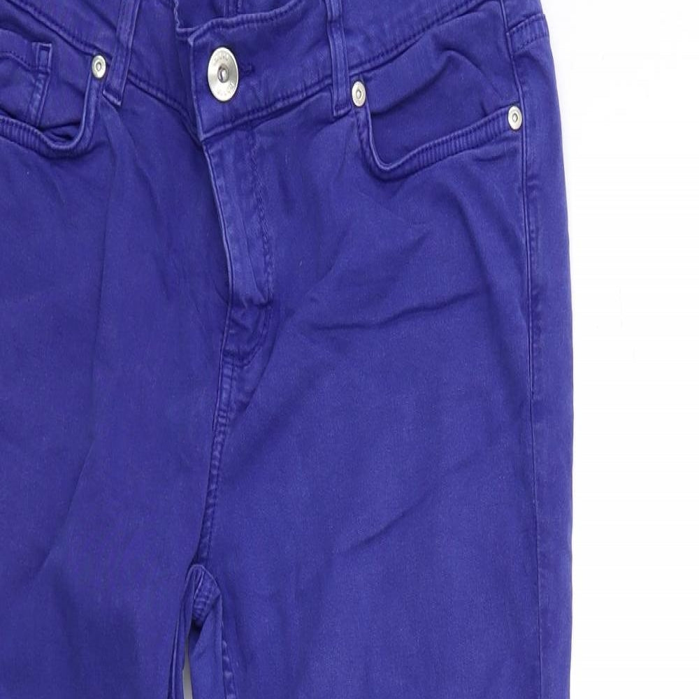 Oasis Womens Blue  Denim Skinny Jeans Size 14 L28 in