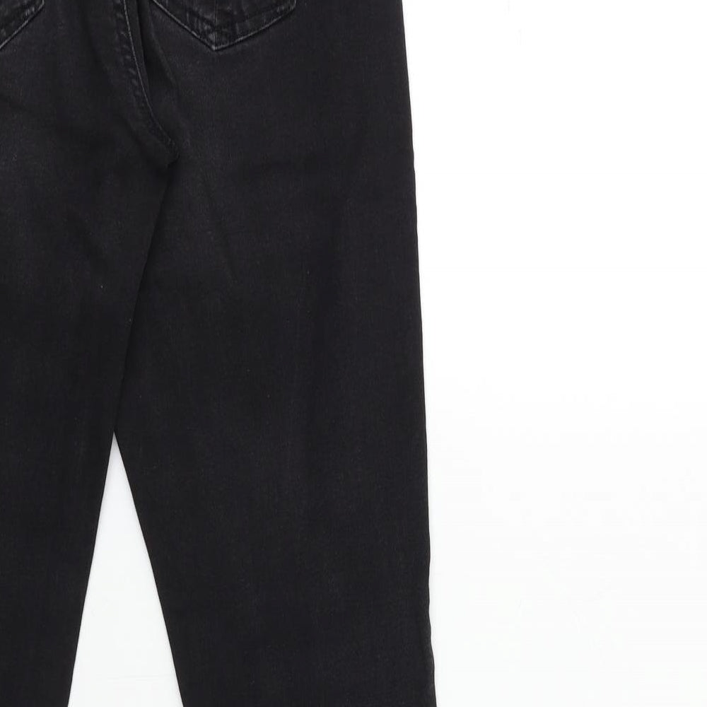 Denim & Co. Womens Black  Denim Skinny Jeans Size 10 L28 in
