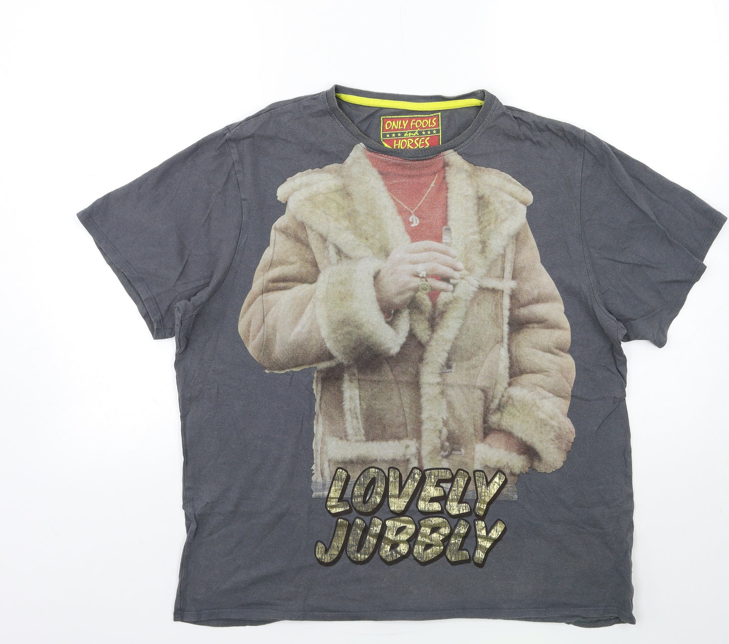 NEXT Mens Grey    T-Shirt Size M  - only fools and horses