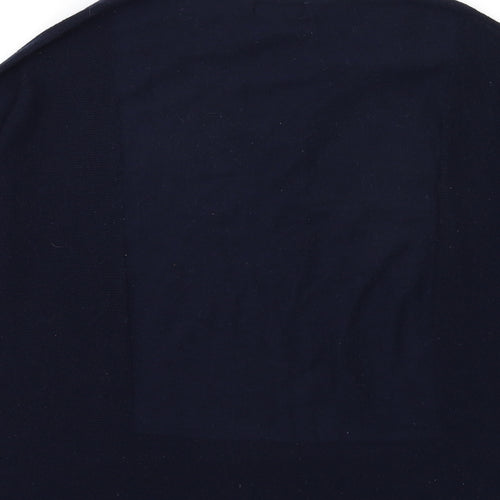 Topshop Womens Blue  Knit Pullover Jumper Size 8