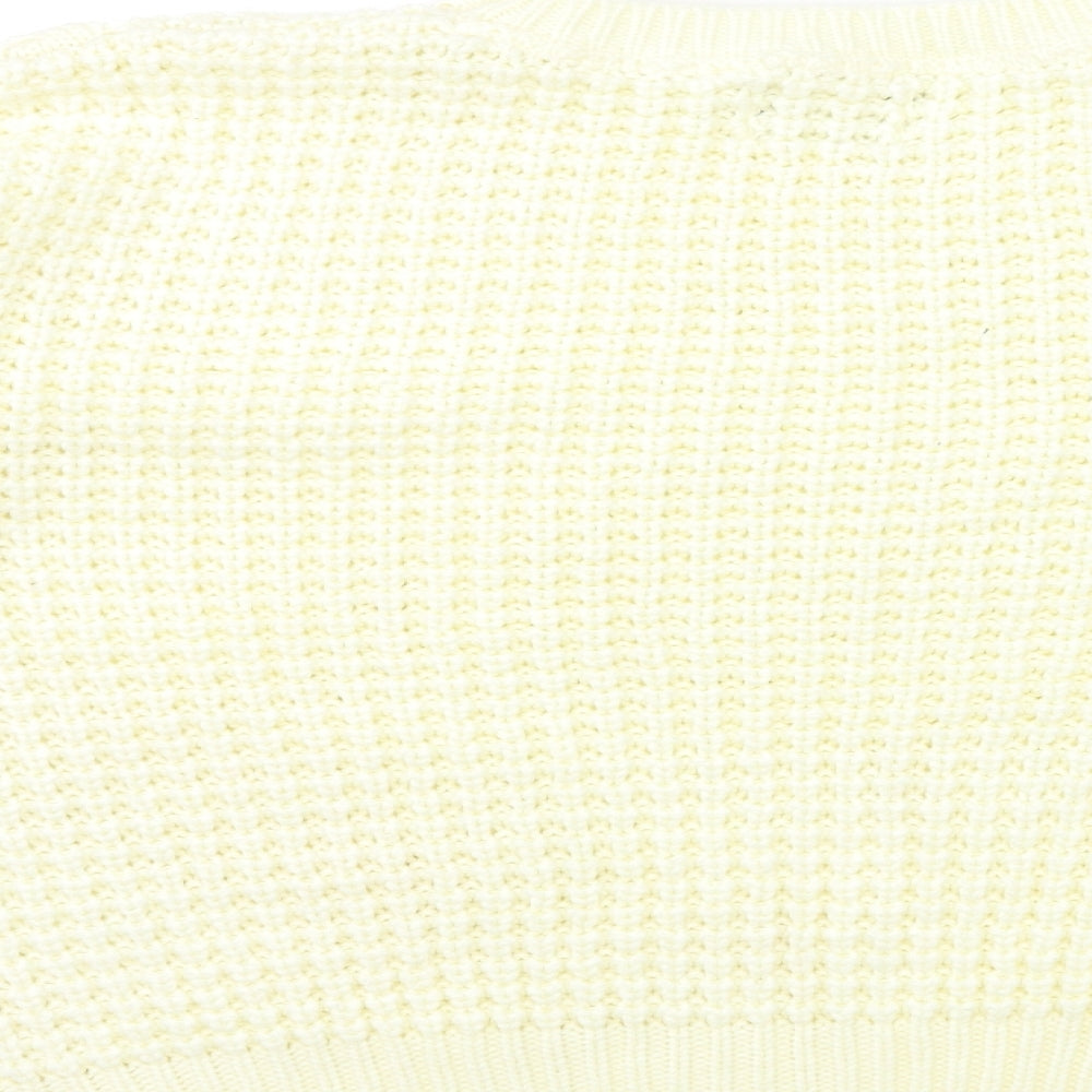 Matalan Mens Beige  Knit Pullover Jumper Size XL