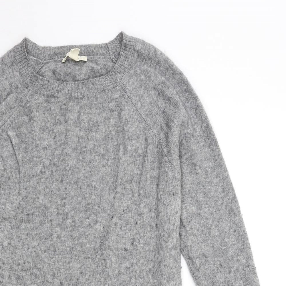 Esprit Womens Grey  Knit Pullover Jumper Size S