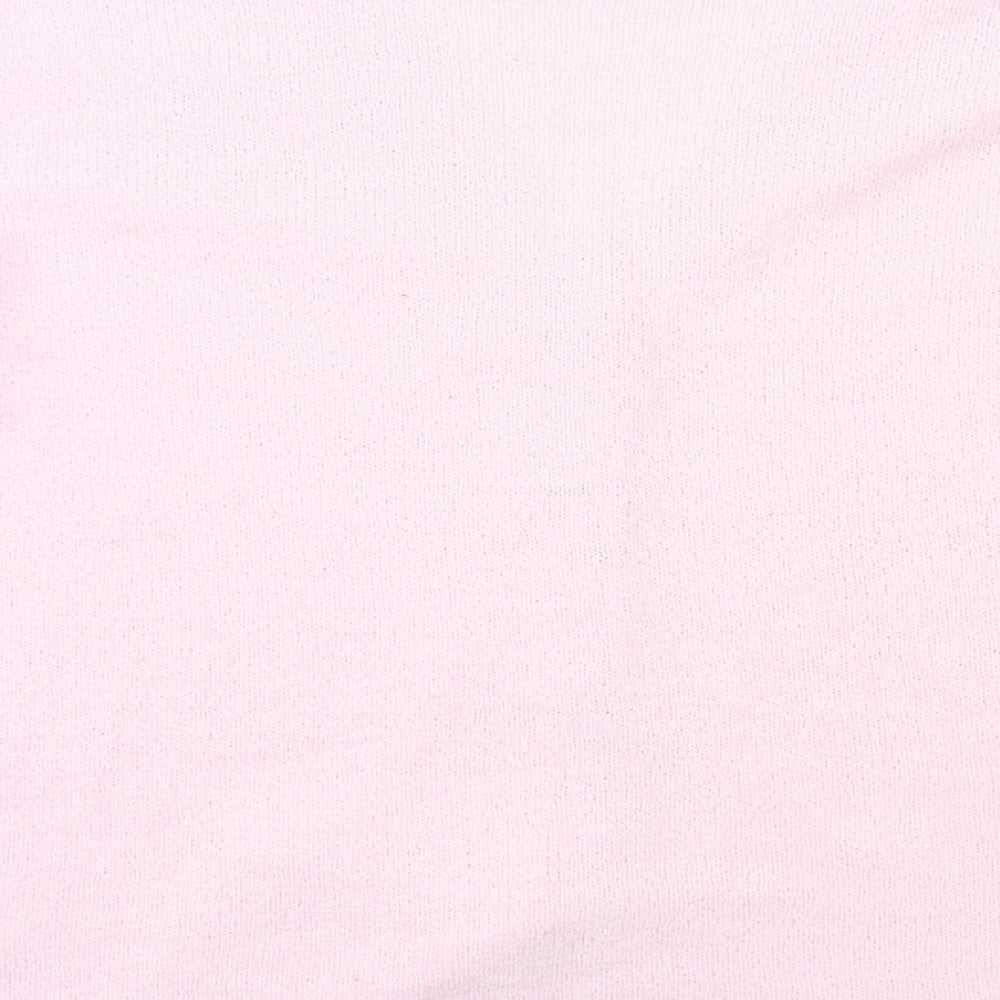 Bonmarché Womens Pink  Knit Cardigan Jumper Size S