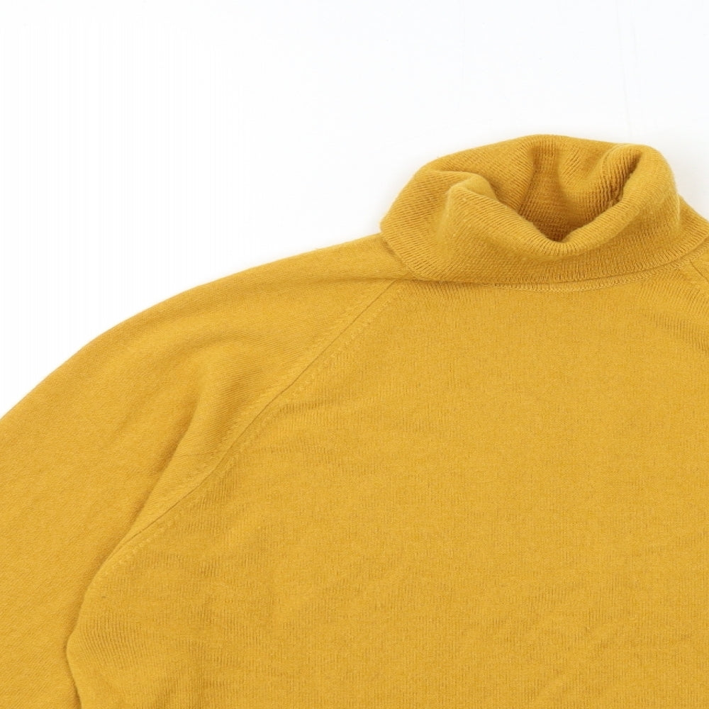 Jonelle Womens Orange  Knit Pullover Jumper Size 12
