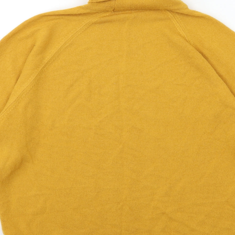 Jonelle Womens Orange  Knit Pullover Jumper Size 12