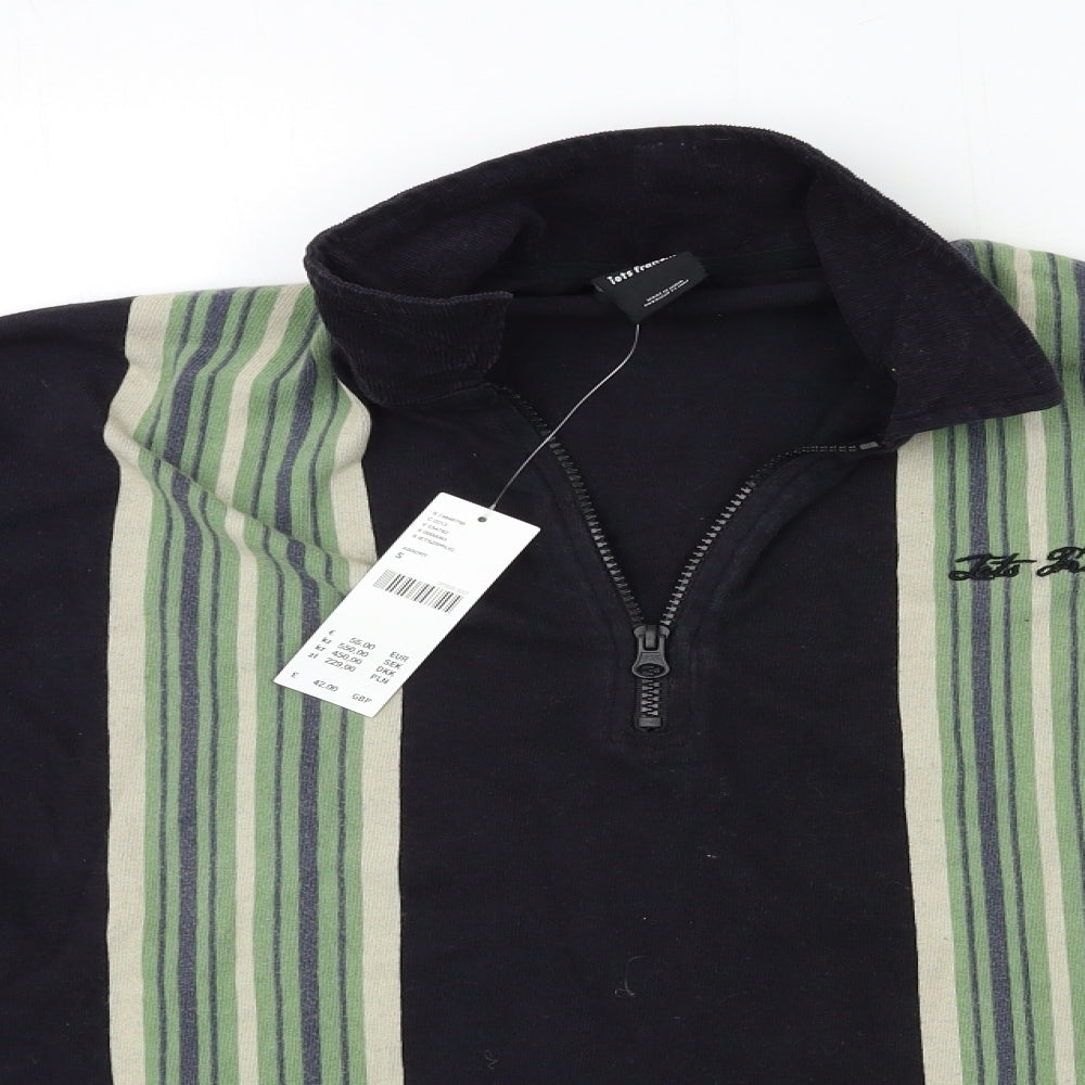 Urban Outfitters Mens Black    Polo Size S