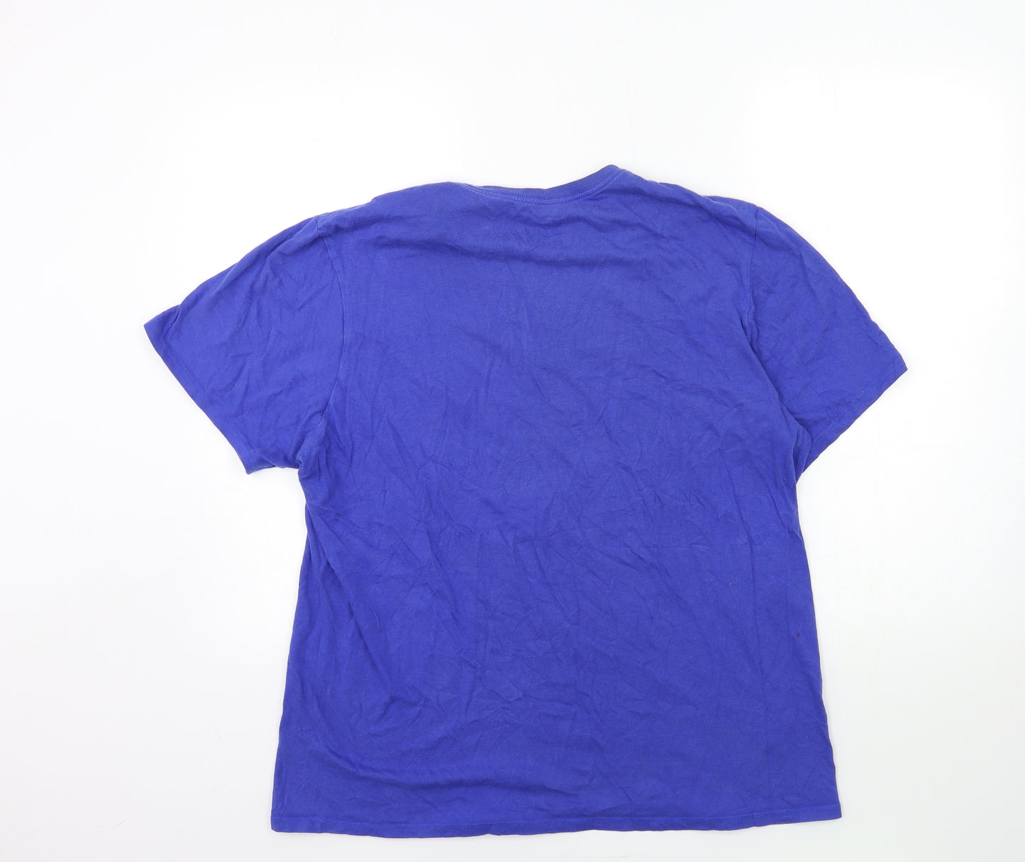 Nike Mens Blue    T-Shirt Size L