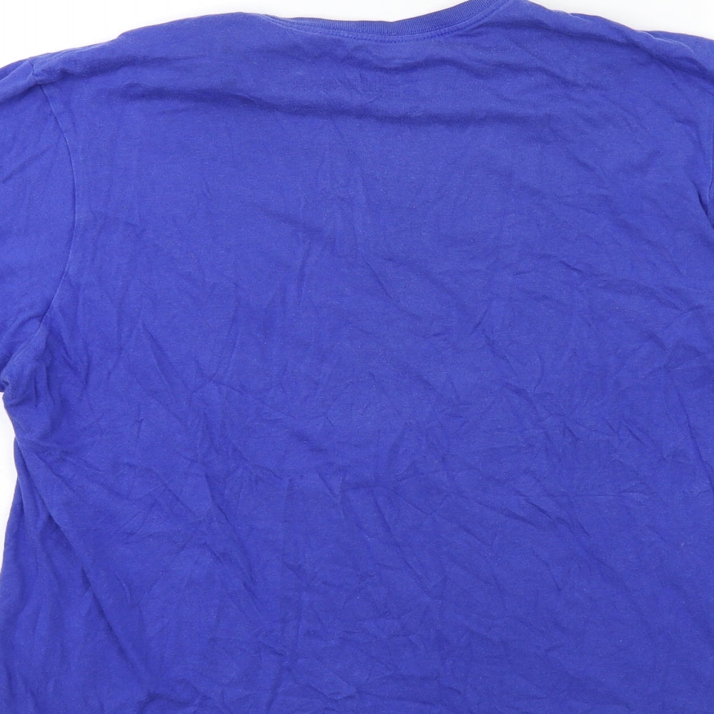 Nike Mens Blue    T-Shirt Size L