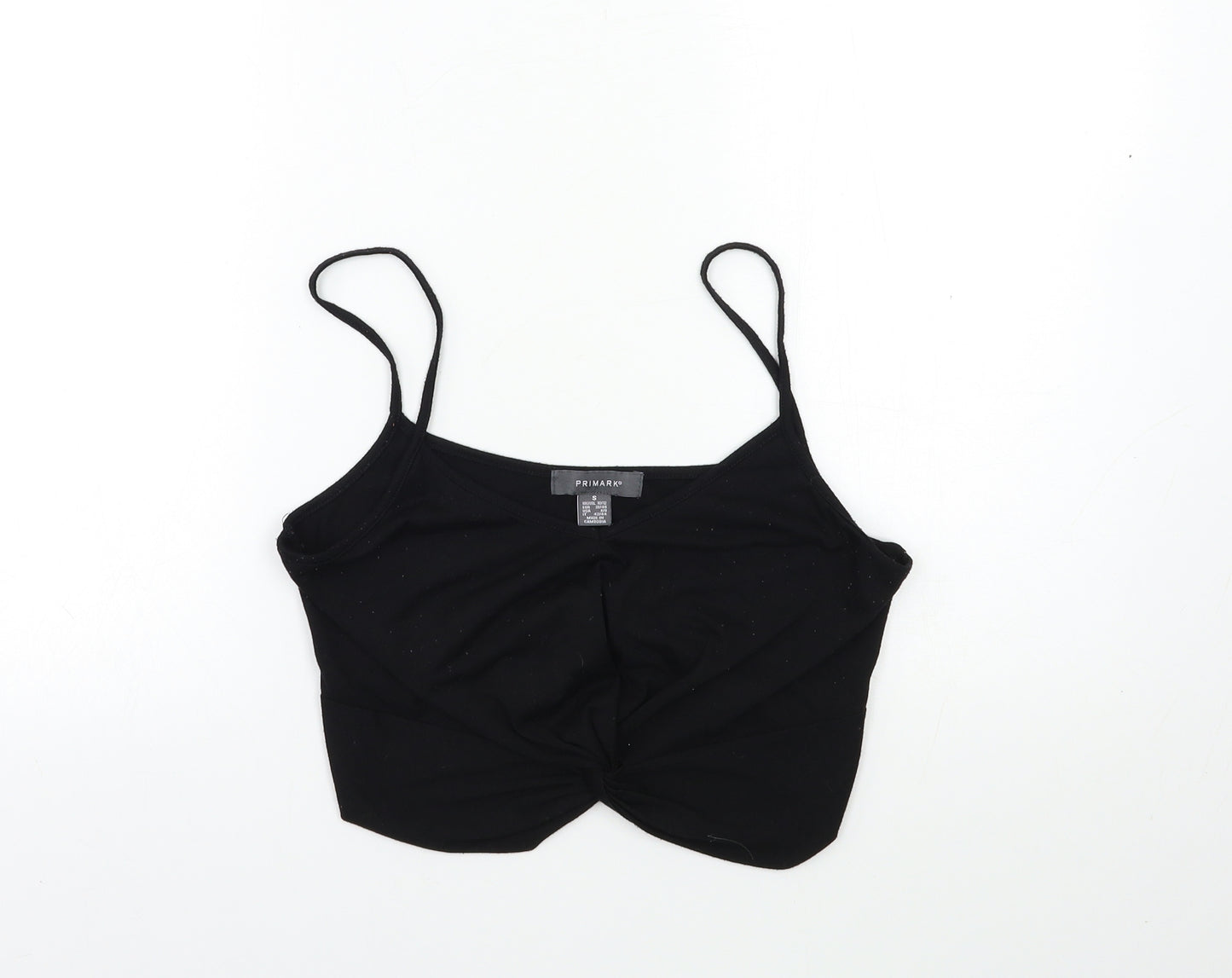 Primark Womens Black   Basic Tank Size 10