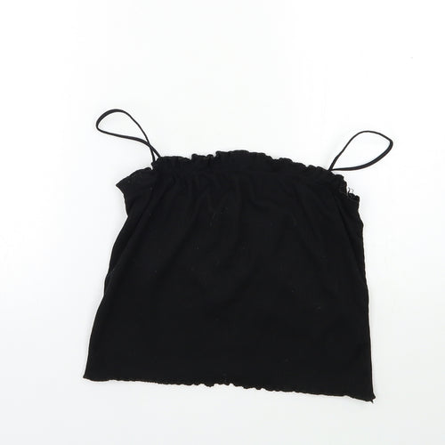 Boohoo Womens Black   Basic Tank Size 12