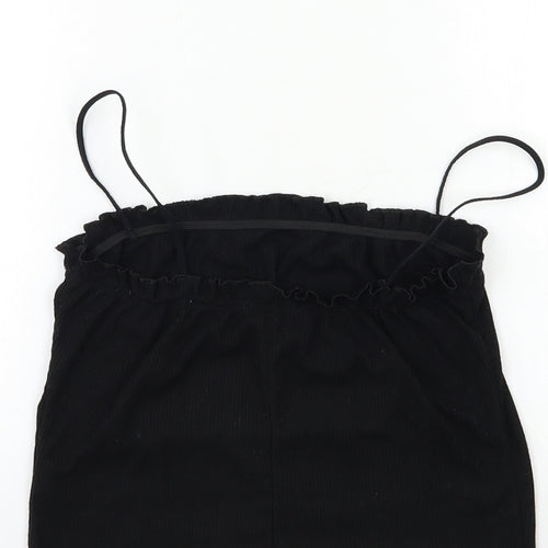 Boohoo Womens Black   Basic Tank Size 12