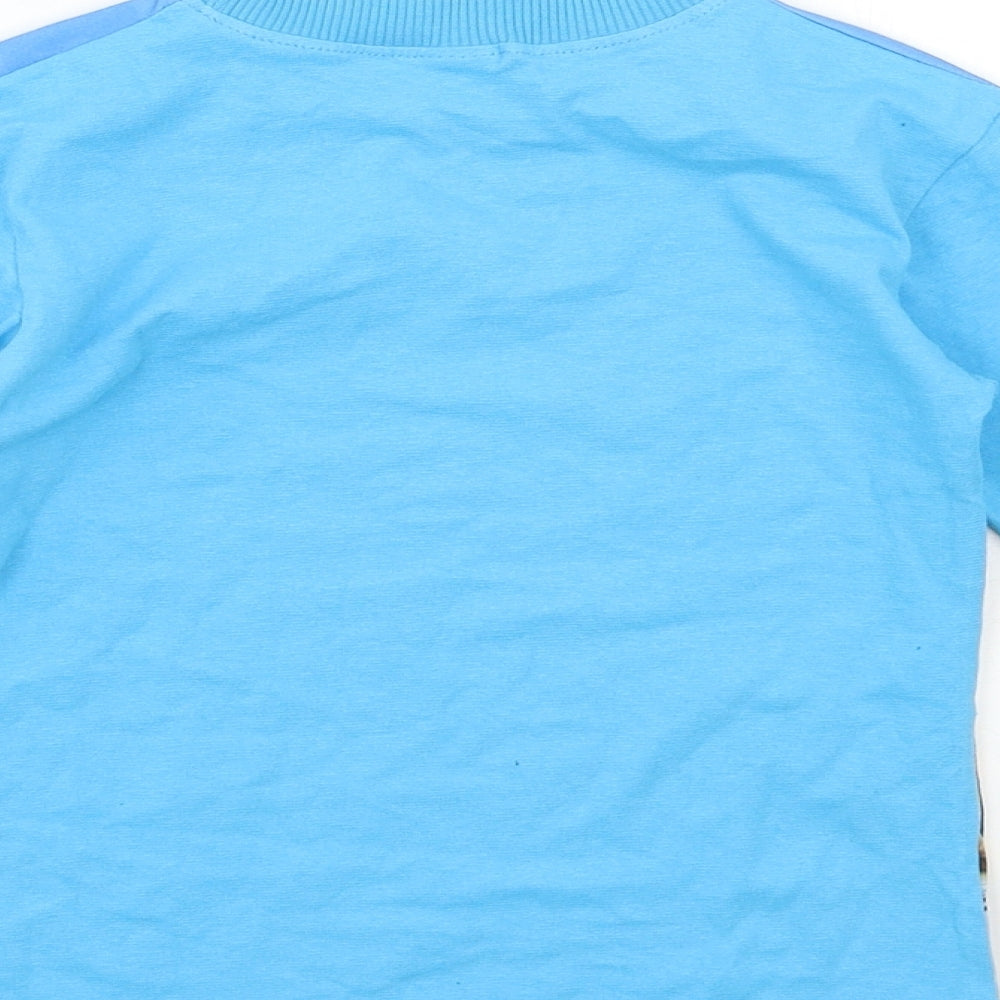 Preworn Boys Blue   Basic T-Shirt Size 9 Years  - Cristiano Ronaldo
