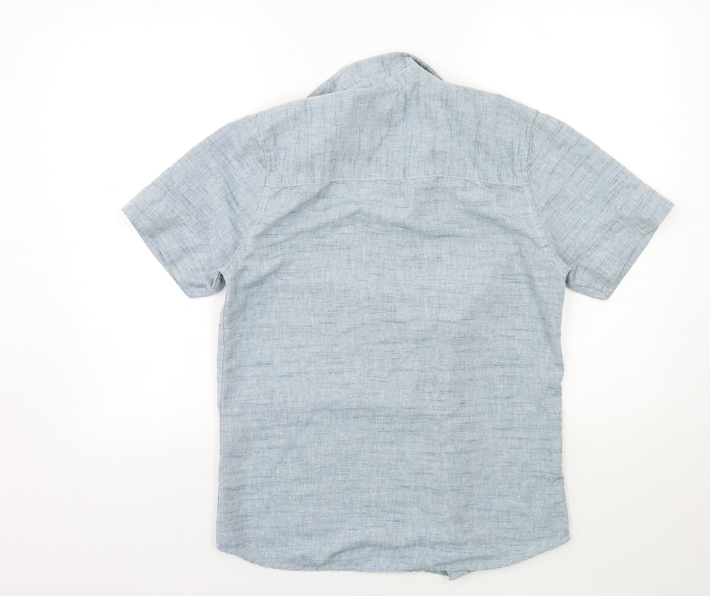 Peacocks Mens Blue    Dress Shirt Size S