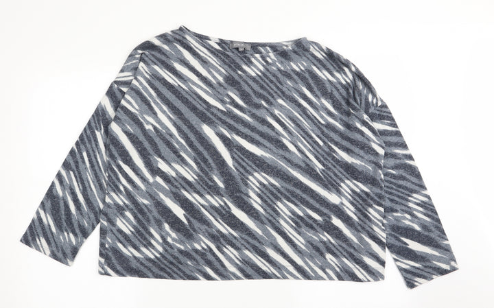 Principles Womens Multicoloured Animal Print Basic T-Shirt Size 18