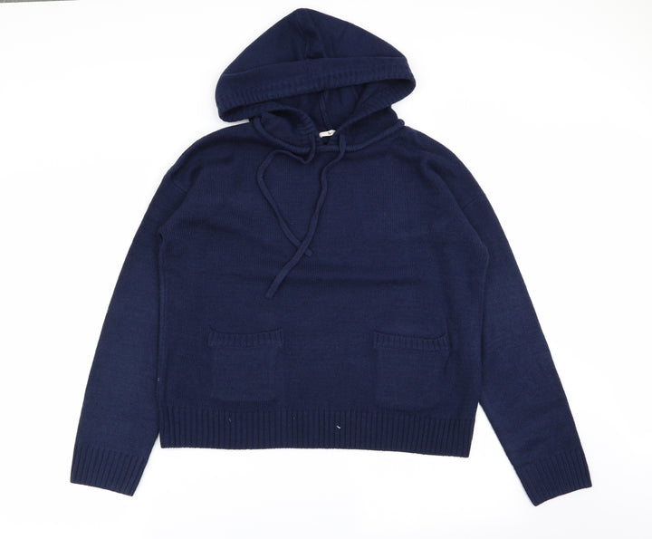 TU Womens Blue Pullover Jumper Size S