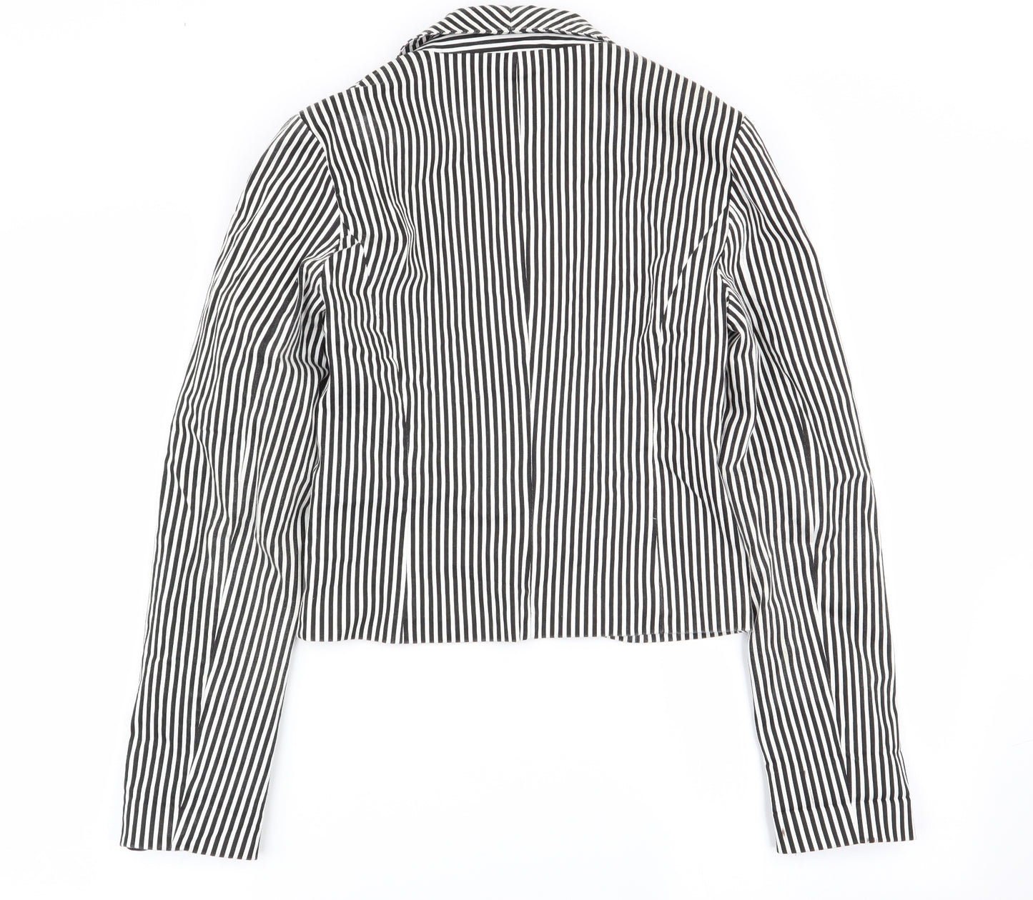 Only Womens Multicoloured Striped  Jacket Blazer Size 8