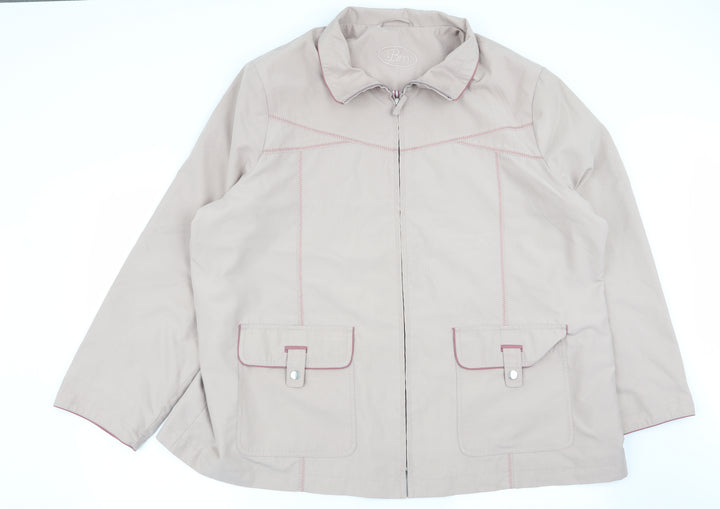BM Womens Pink   Jacket Coat Size XL