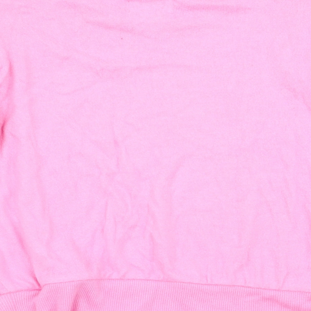 River Island Girls Pink   Pullover Jumper Size 9-10 Years