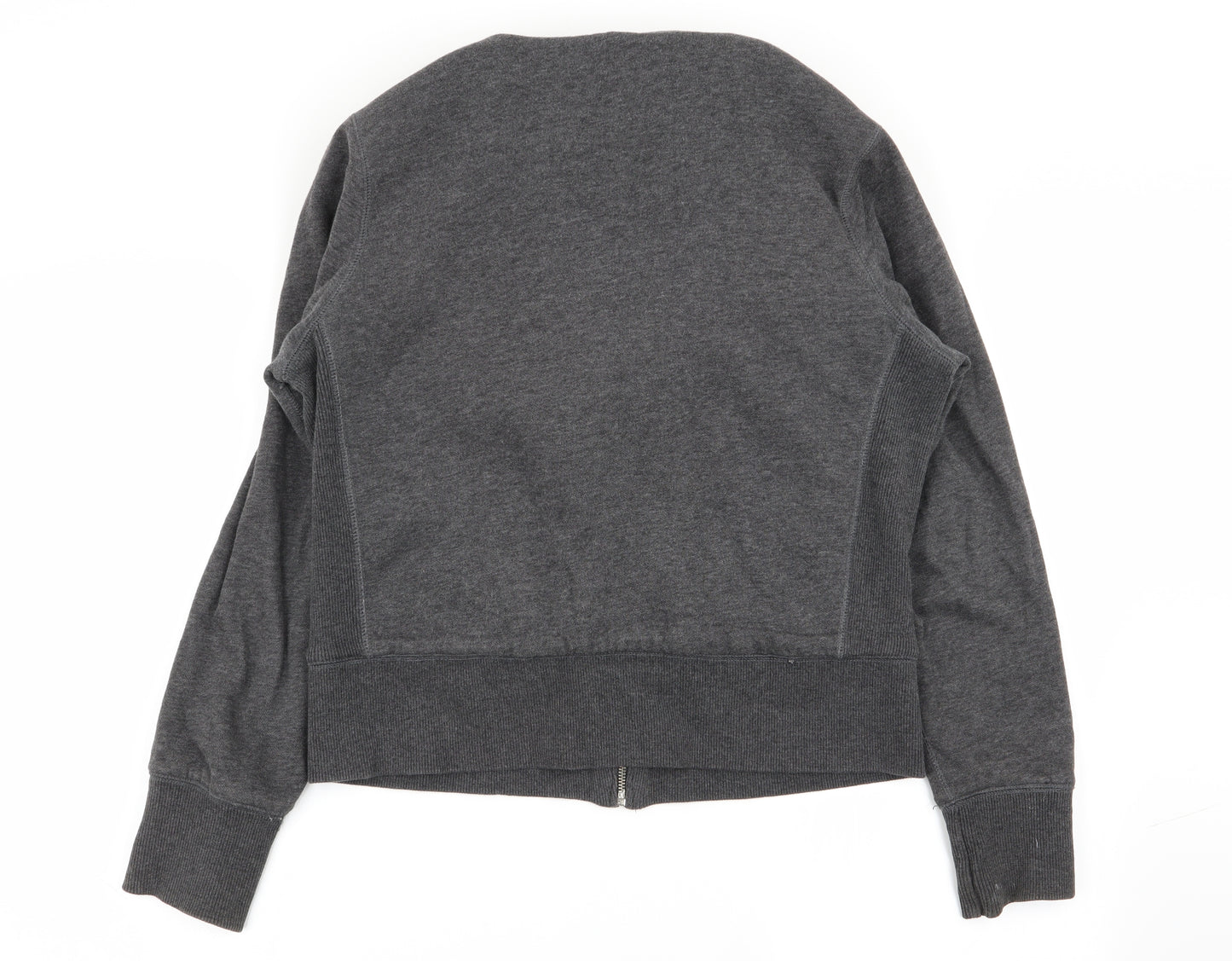 evivssa Womens Grey   Full Zip Jumper Size M