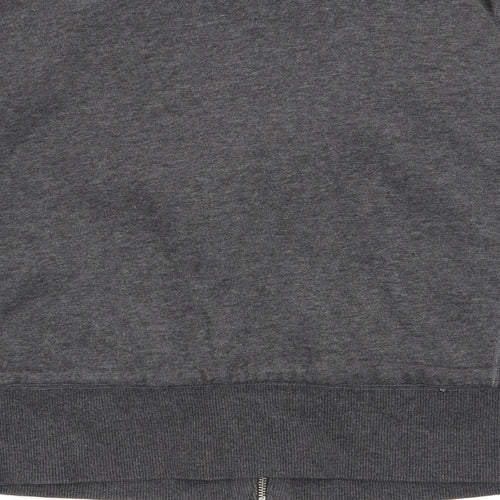 evivssa Womens Grey   Full Zip Jumper Size M