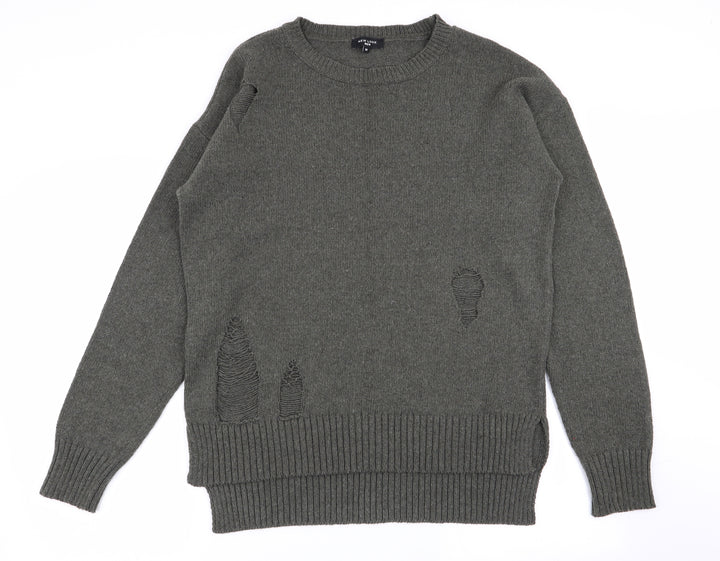 New Look Mens Green Pullover Jumper Size M