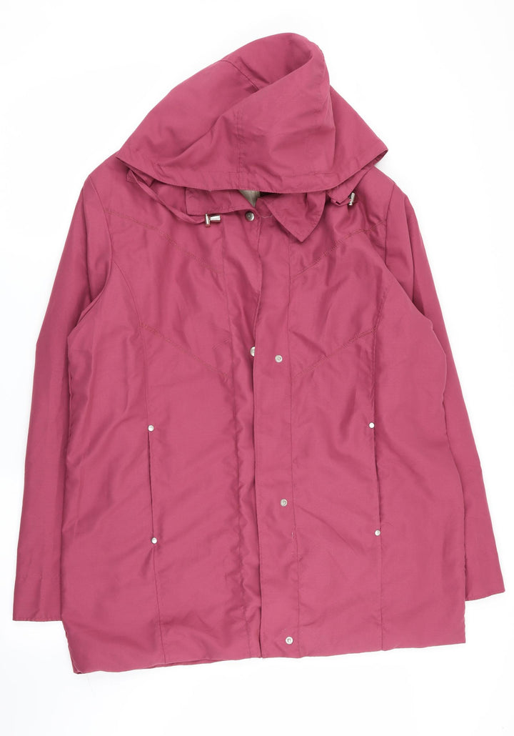 Gabriella Vicenga Womens Pink Jacket Coat Size 14