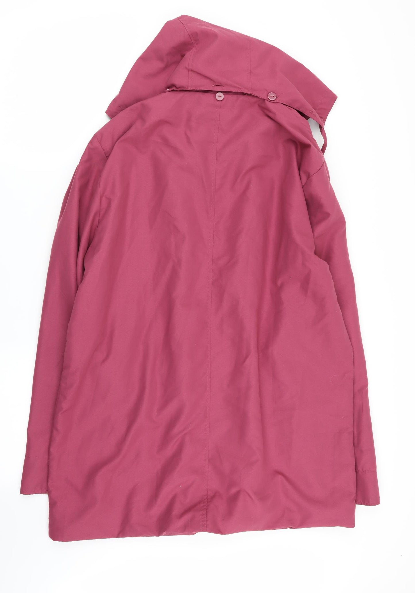 Gabriella Vicenga Womens Pink   Jacket Coat Size 14
